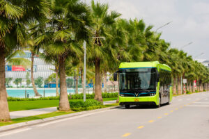 Xe Bus tại Vinhomes Ocean Park
