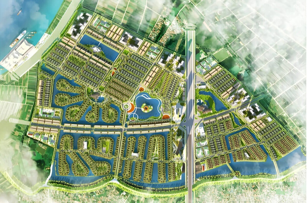 Alluvia City Văn Giang – Thành phố nghỉ dưỡng ven đô đáng sống bậc nhất phía Đông Hà Nội 7 Mặt bằng tổng thể – Quy hoạch khoa học, tối ưu không gian sống